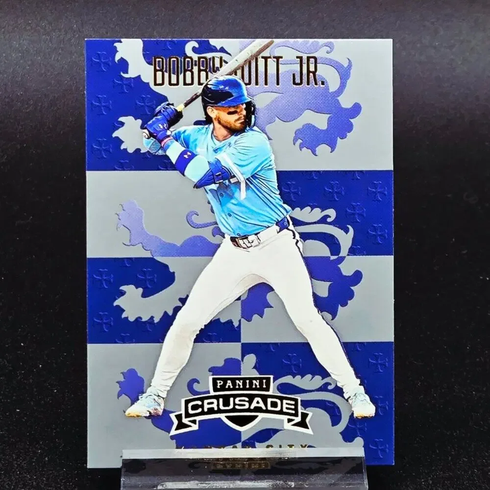 Bobby Witt Jr. Crusade Gold Bowman Platinum RC Kansas City Royals Star